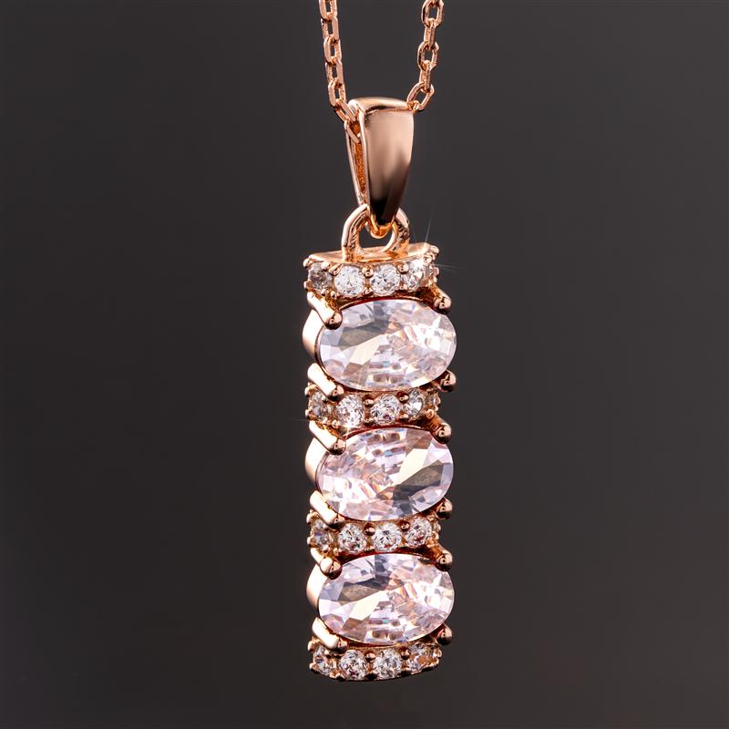 Stress-Free Glamour Necklace (Diamond White)